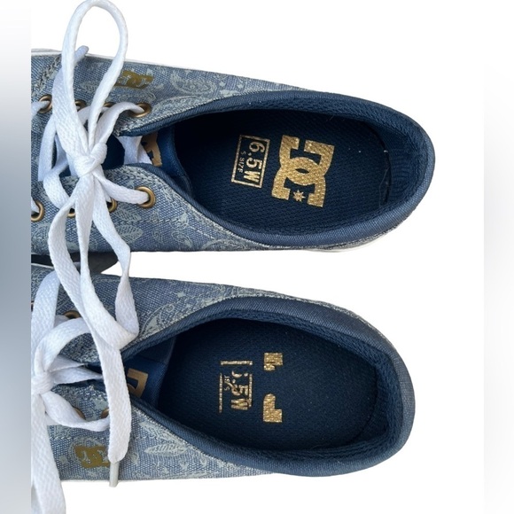 DC Shoes Trace TX SE Canvas Sneaker Insignia Blue - Picture 4 of 11